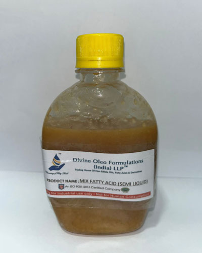 Mixed Fatty Acid Semi Liquid