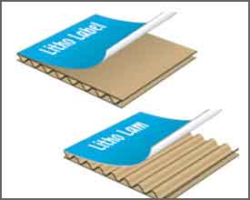 litho laminated corrugated boxes