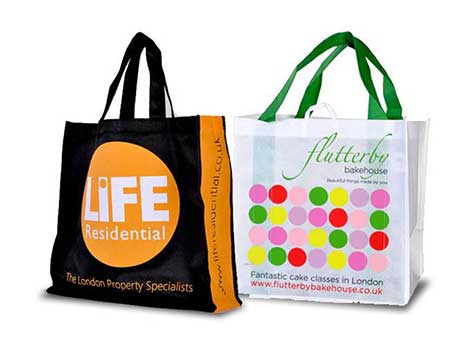 multicolor printed non woven bags